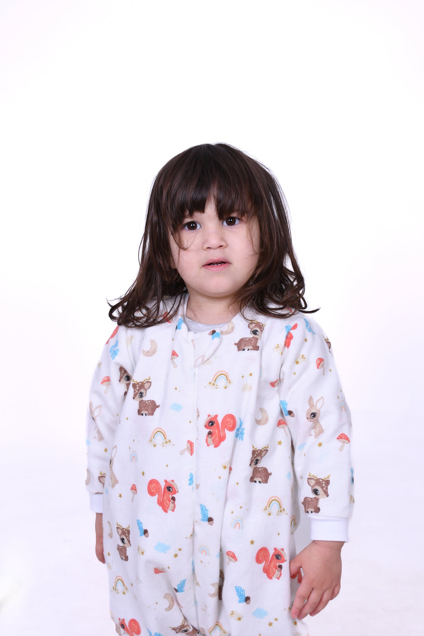 Long Sleeve Double Layer Flannel Sleeping Bag (1.5 TOG)