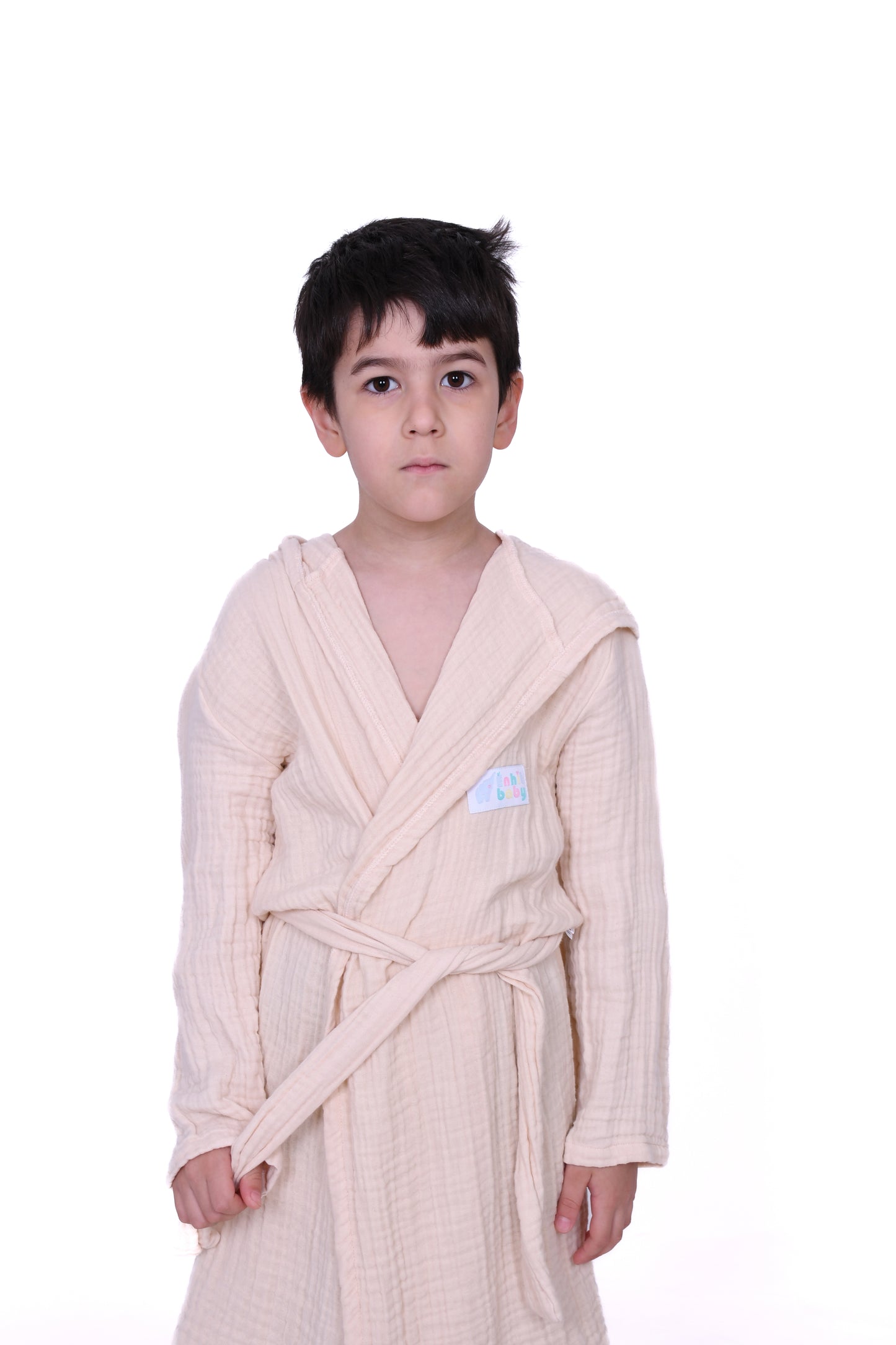 4-Layer Muslin Children's Bathrobe