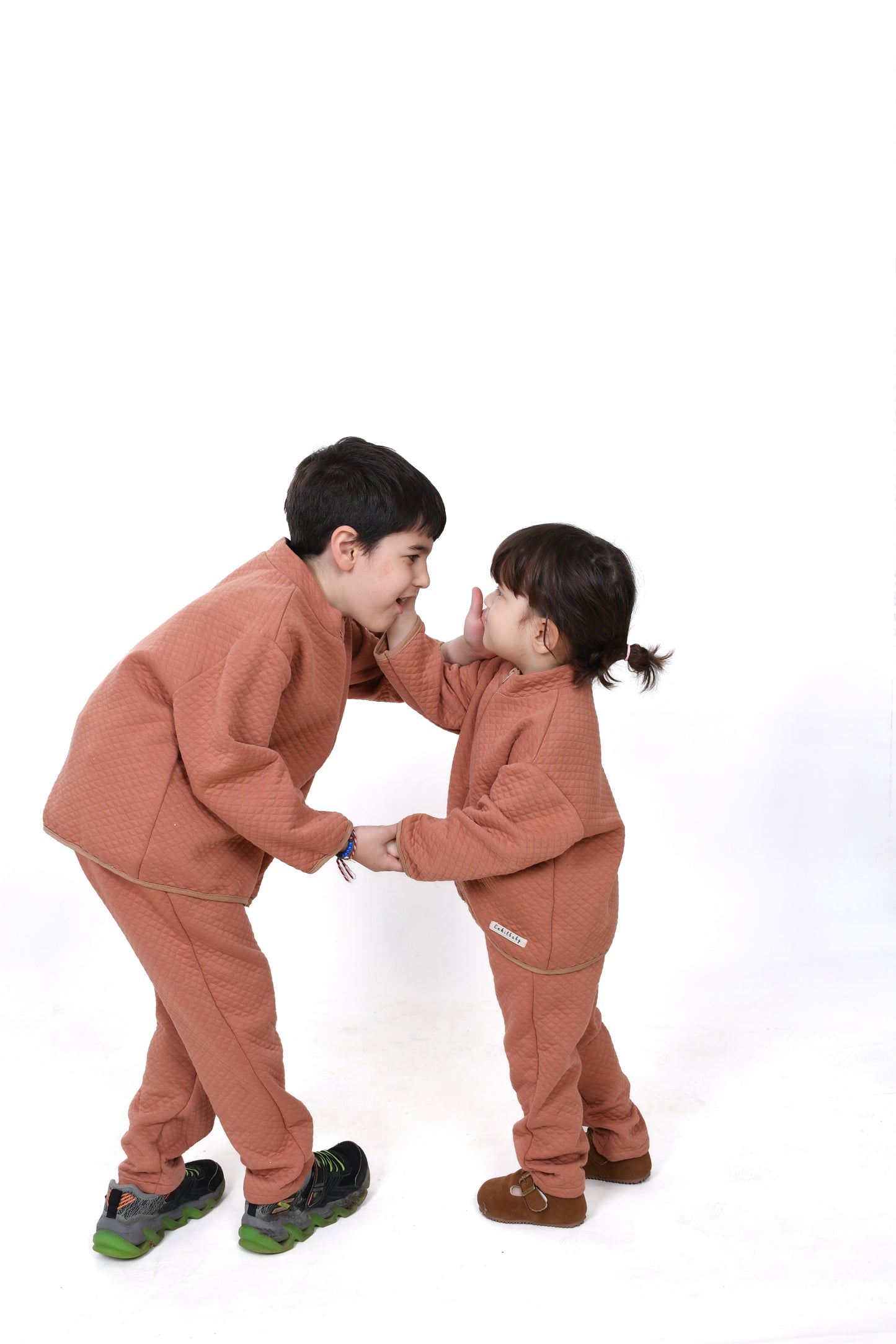 Zippered Quilted Tracksuit