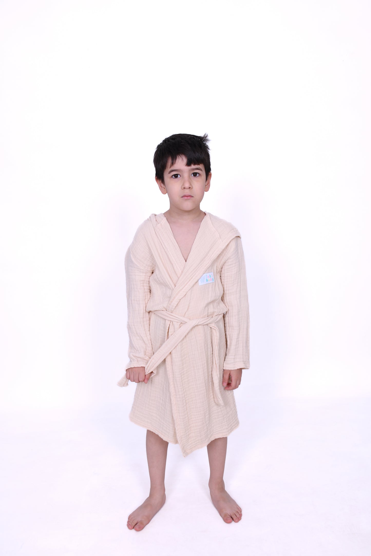 4-Layer Muslin Children's Bathrobe