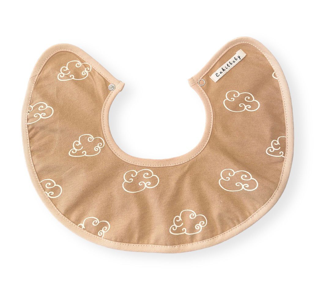 Muslin Korean Bib – Liquid Proof Drool Bib (100% Cotton)