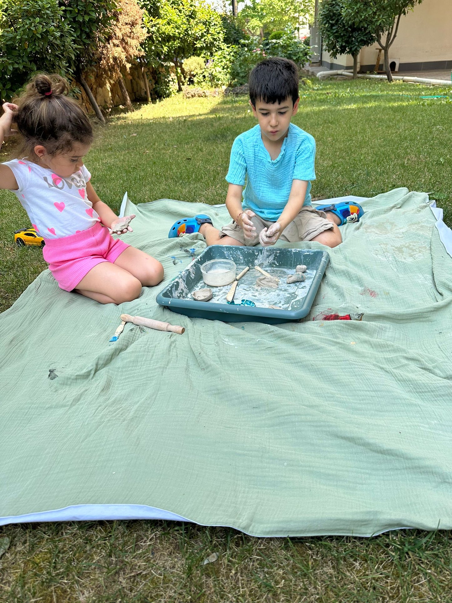 Muslin Waterproof Activity Blanket | 1.75 cm x 1.55 cm ๐