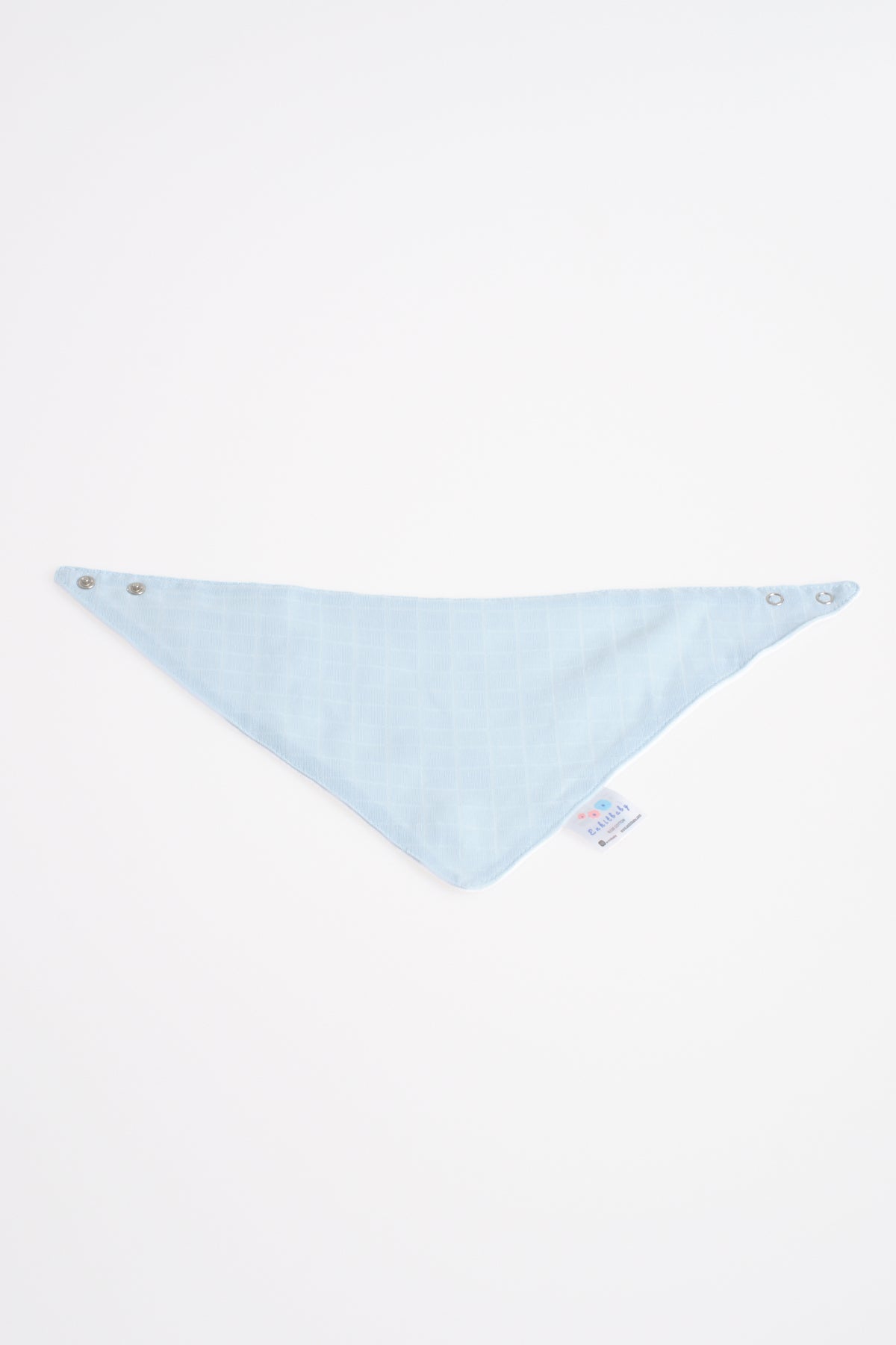 Muslin Front, Flannel Back Scarf Apron | Absorbent & Soft
