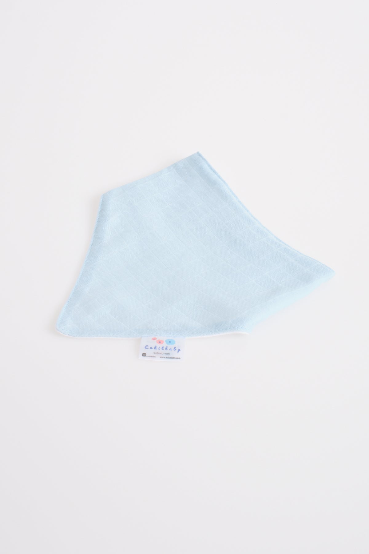 Muslin Front, Flannel Back Scarf Apron | Absorbent & Soft