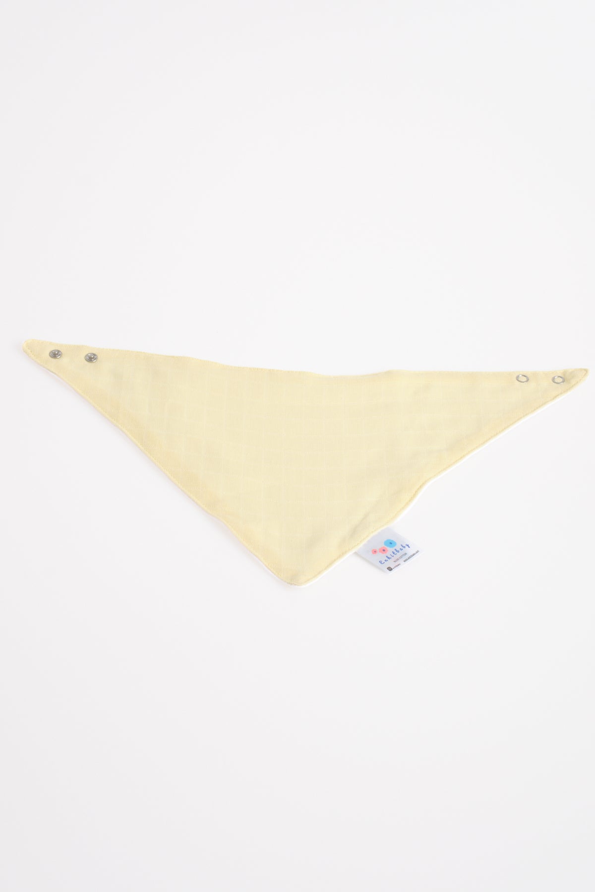 Muslin Front, Flannel Back Scarf Apron | Absorbent & Soft