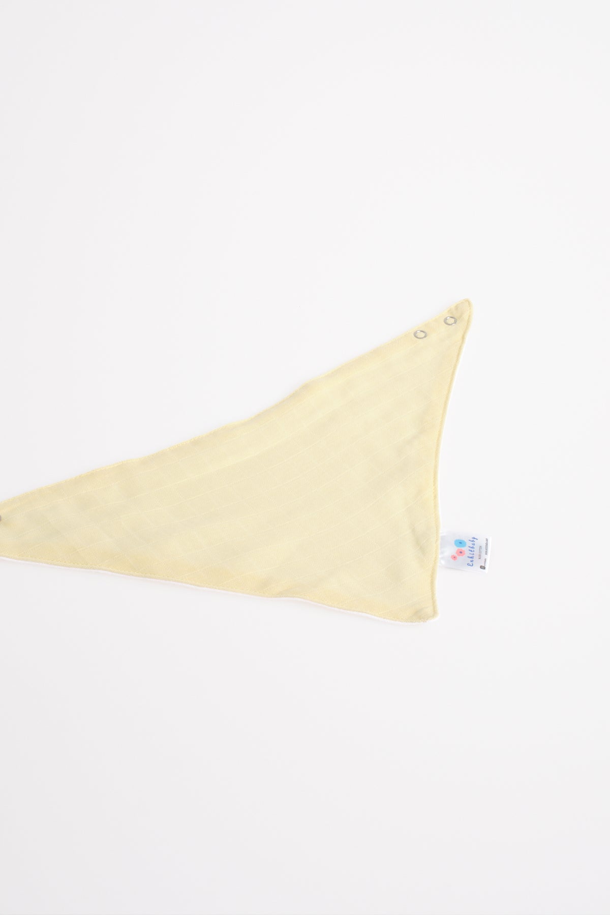 Muslin Front, Flannel Back Scarf Apron | Absorbent & Soft
