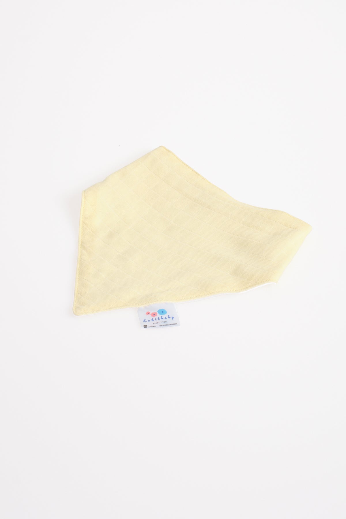 Muslin Front, Flannel Back Scarf Apron | Absorbent & Soft