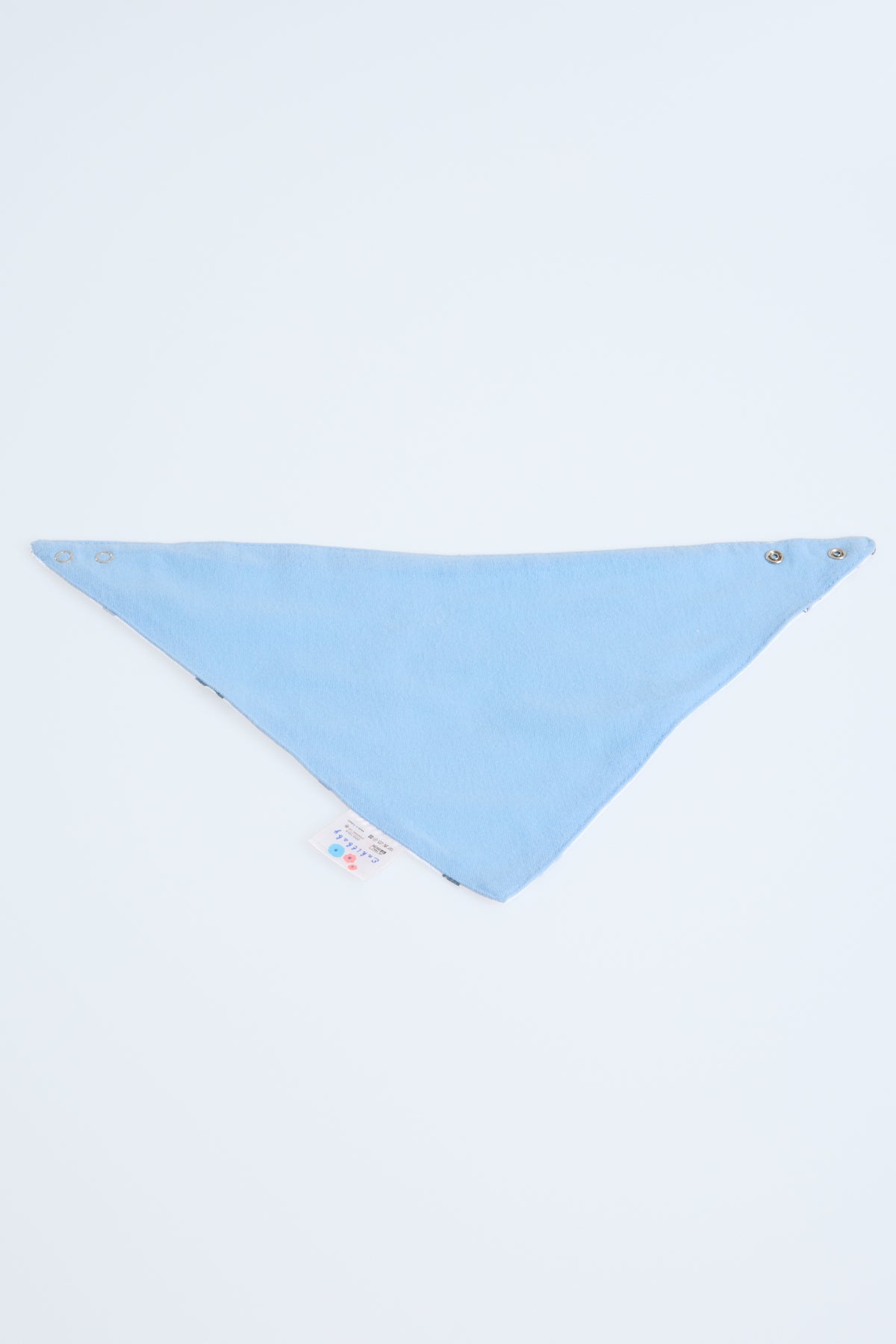 Muslin Front, Flannel Back Scarf Apron | Absorbent & Soft