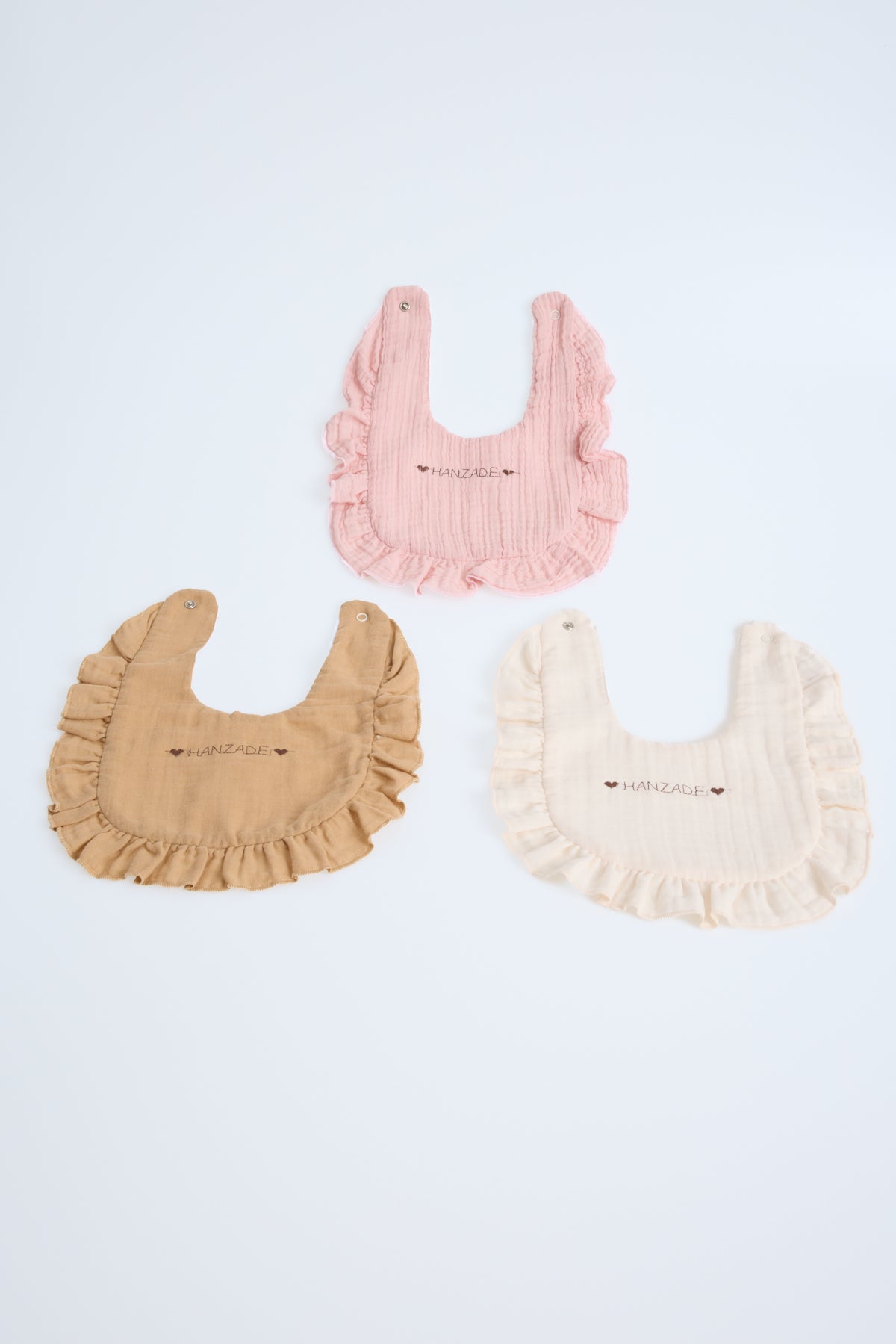Waterproof Muslin Apron with Personalized Name Embroider