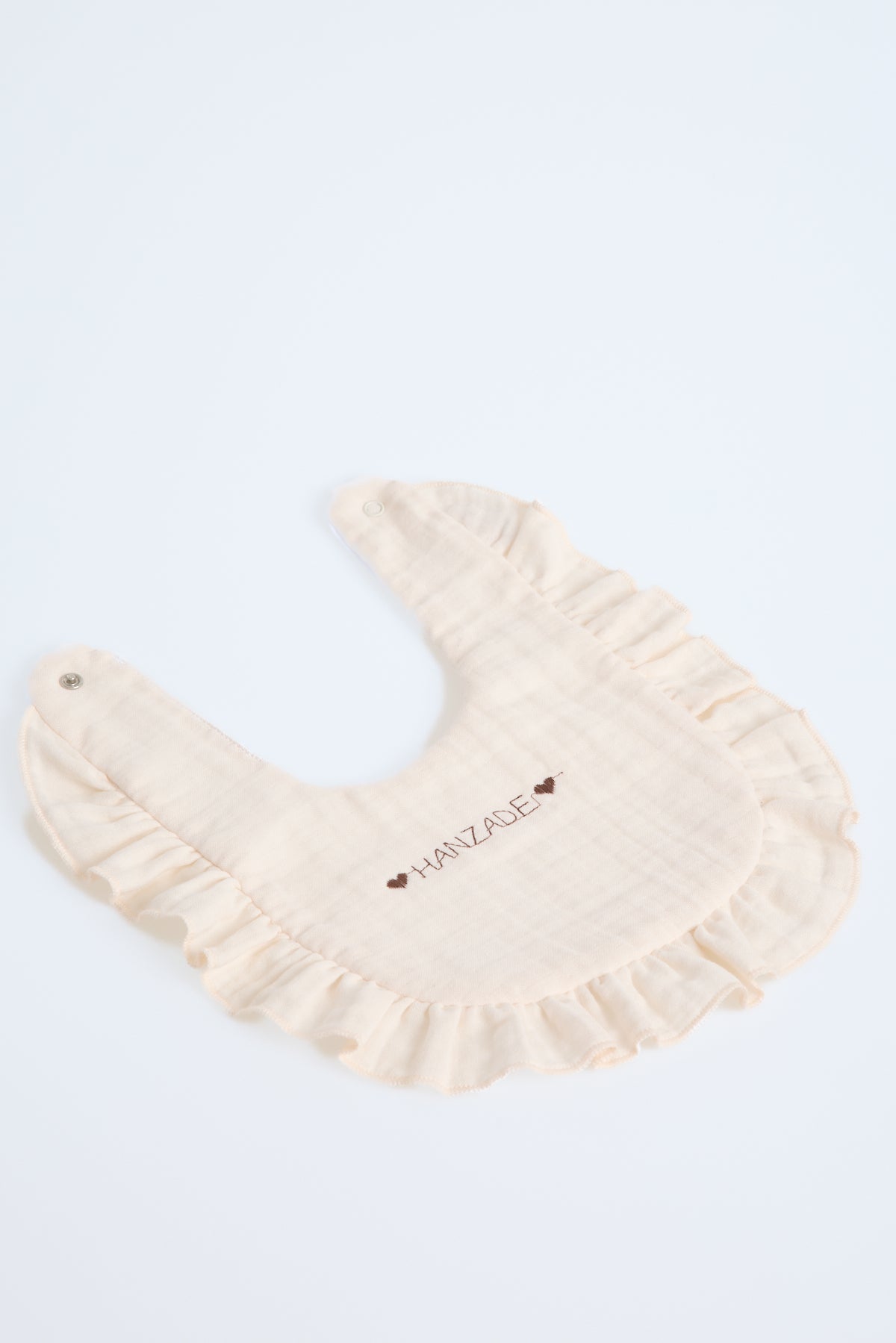 Waterproof Muslin Apron with Personalized Name Embroider