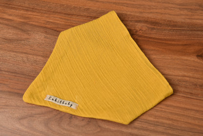 100% Cotton 4-Layer Soft Scarf Apron Set of 10