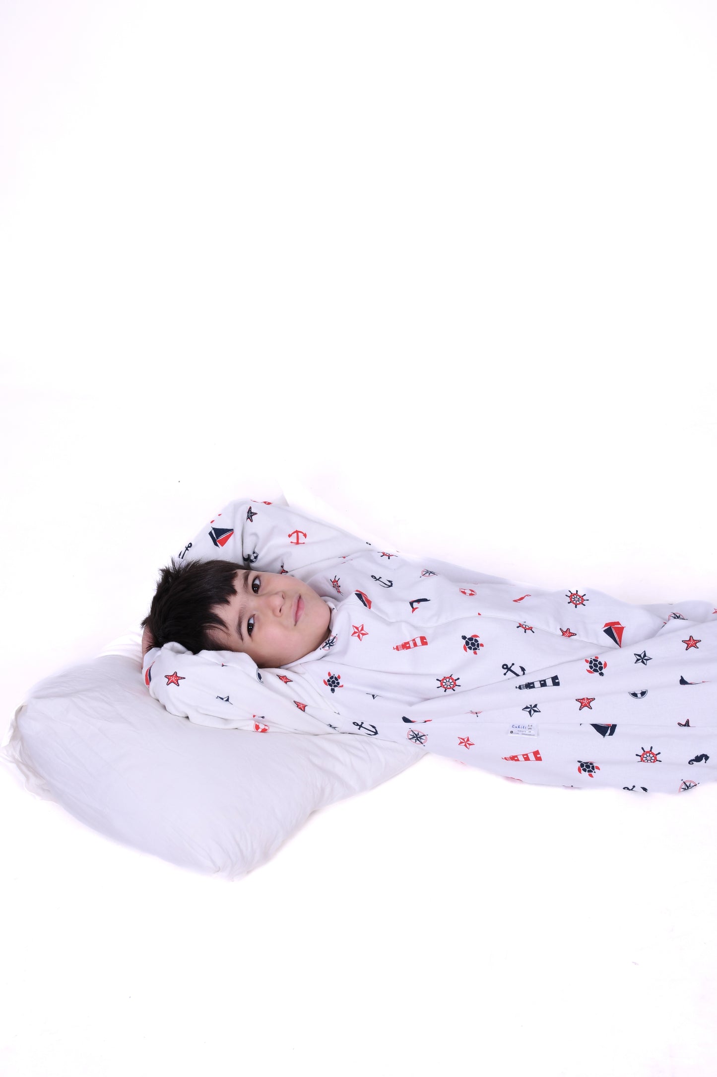 Long Sleeve Double Layer Flannel Sleeping Bag (1.5 TOG)