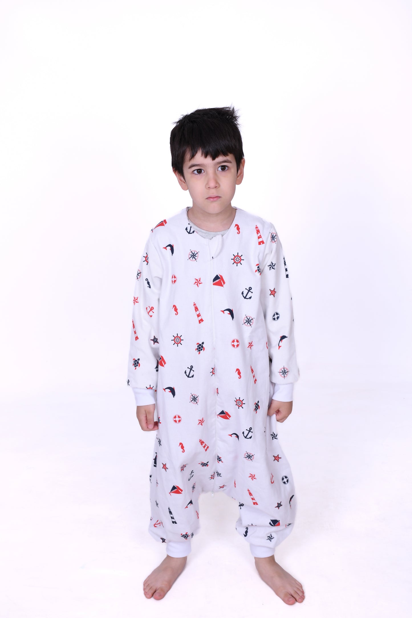 Long Sleeve Double Layer Flannel Sleeping Bag (1.5 TOG)