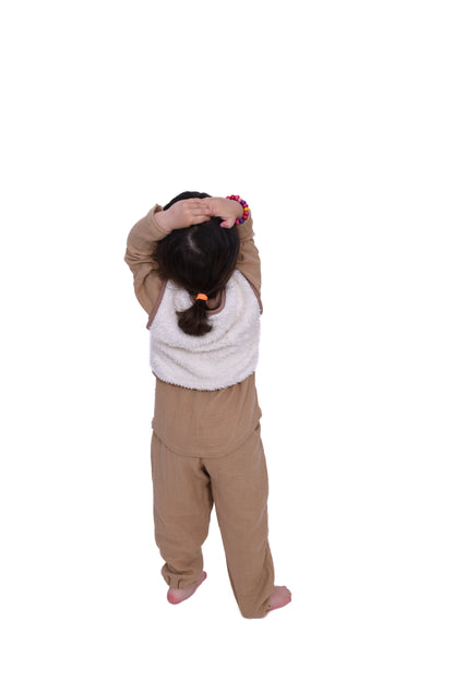 Organic Cotton Bolero Vest