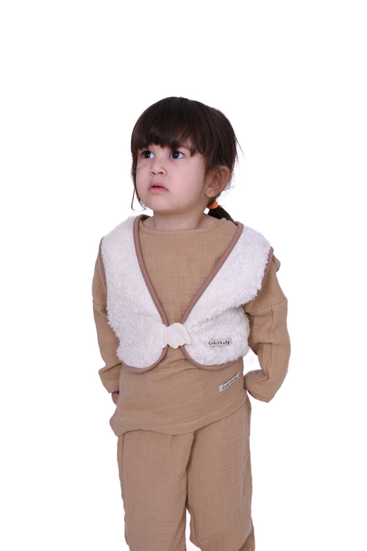 Organic Cotton Bolero Vest
