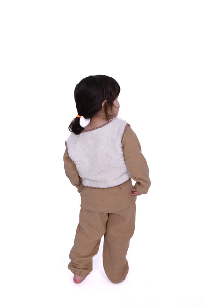 Organic Cotton Bolero Vest