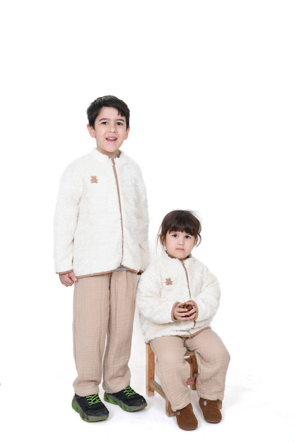 Organic Cotton Muslin Lined Children's Jacket