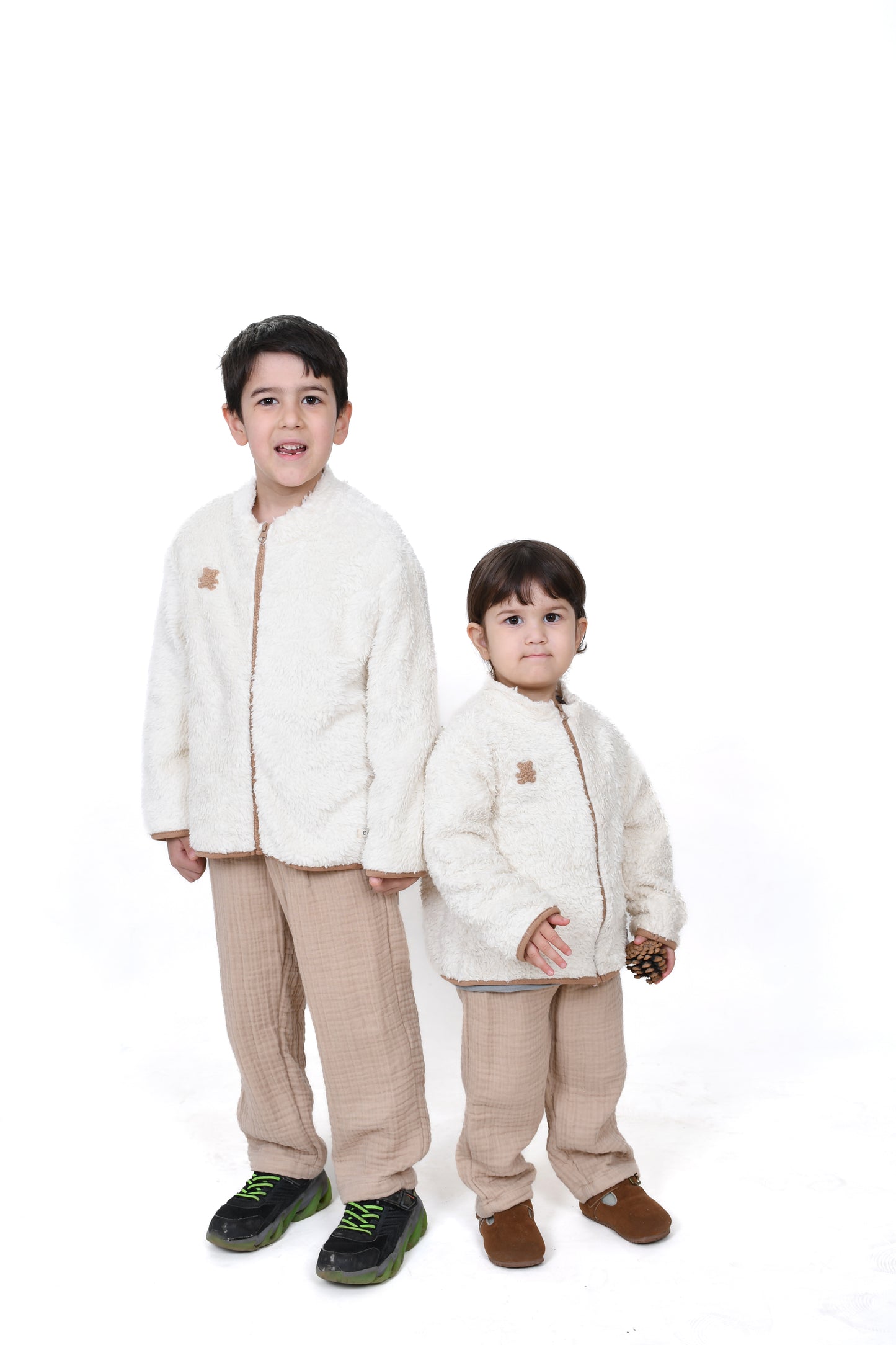 Organic Cotton Muslin Lined Children's Jacket