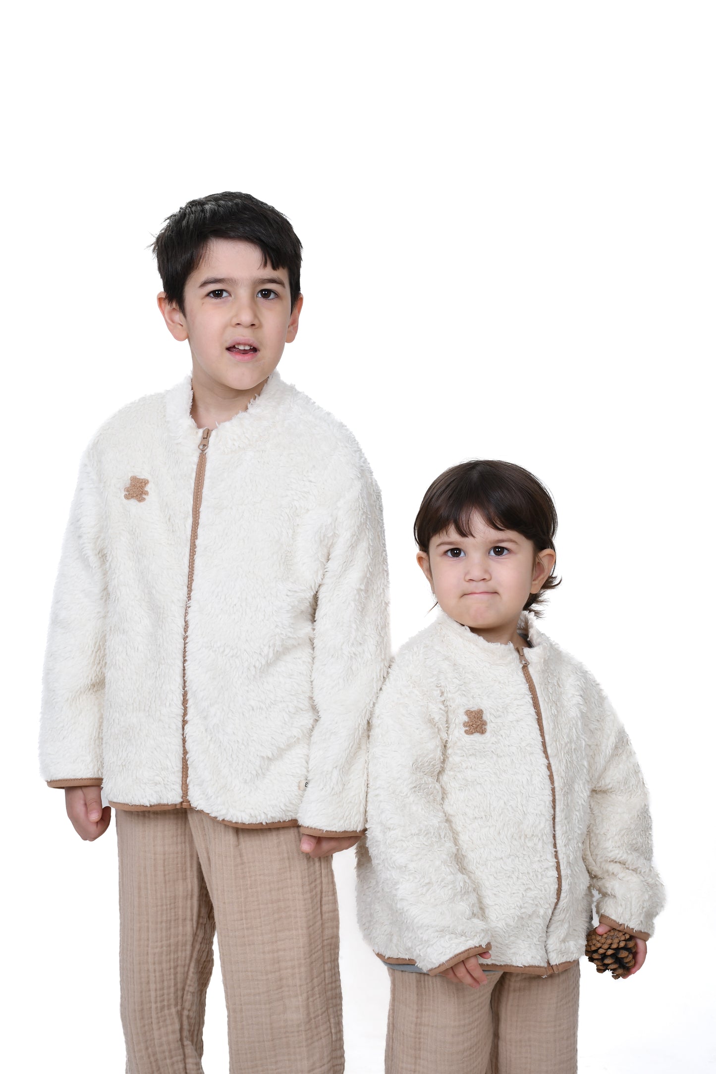 Organic Cotton Muslin Lined Children's Jacket