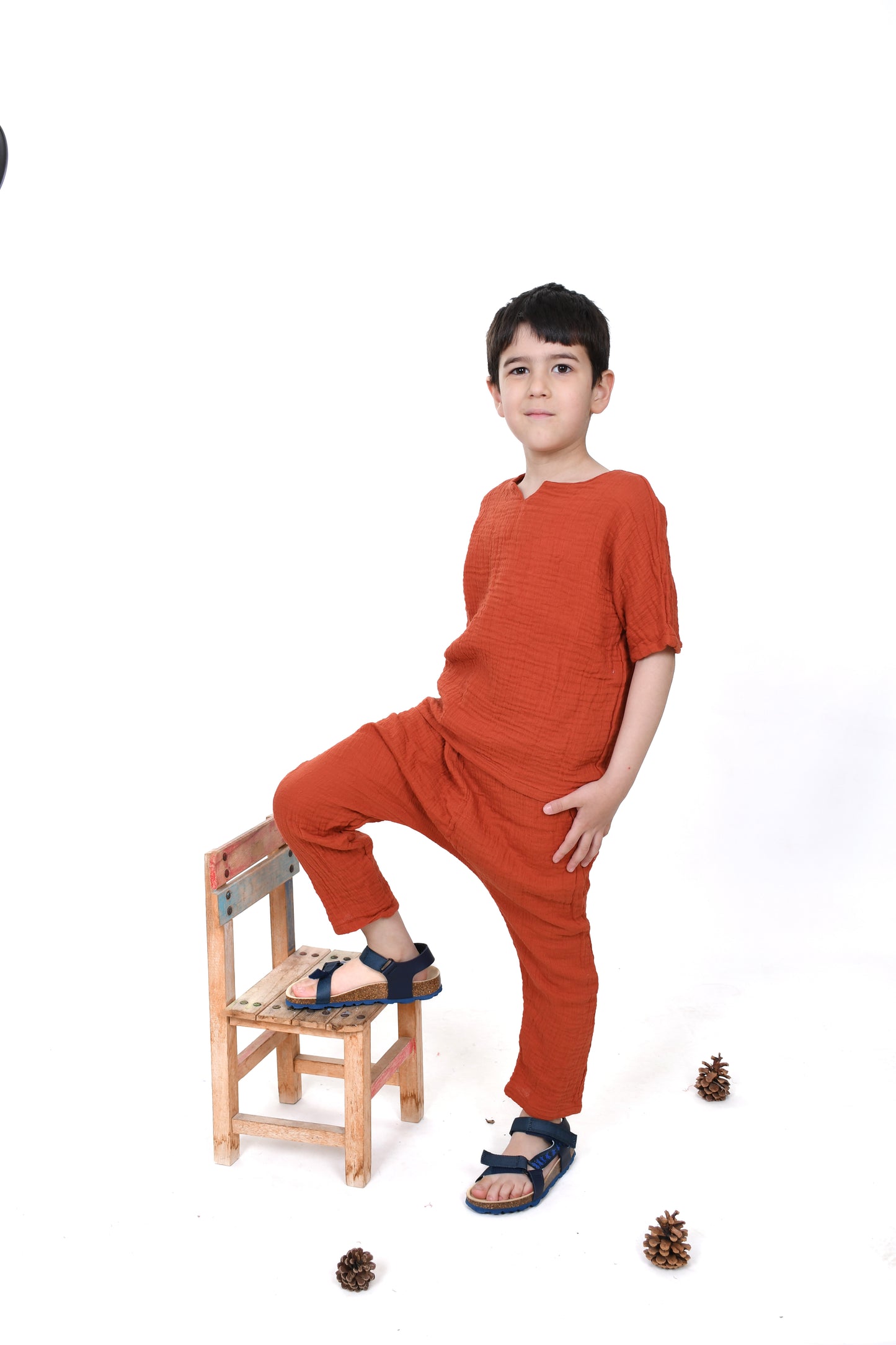 Double Layer Muslin Shalwar Model Trousers