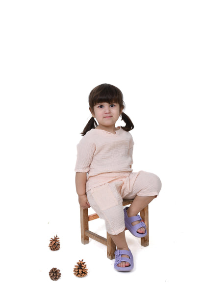 Double Layer Muslin Shalwar Shorts