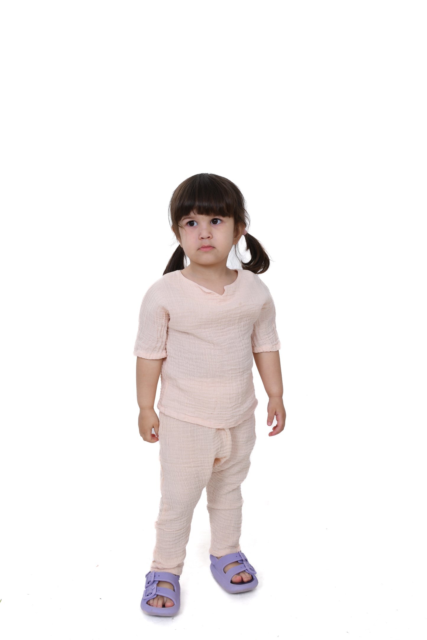 Double Layer Muslin Shalwar Model Trousers