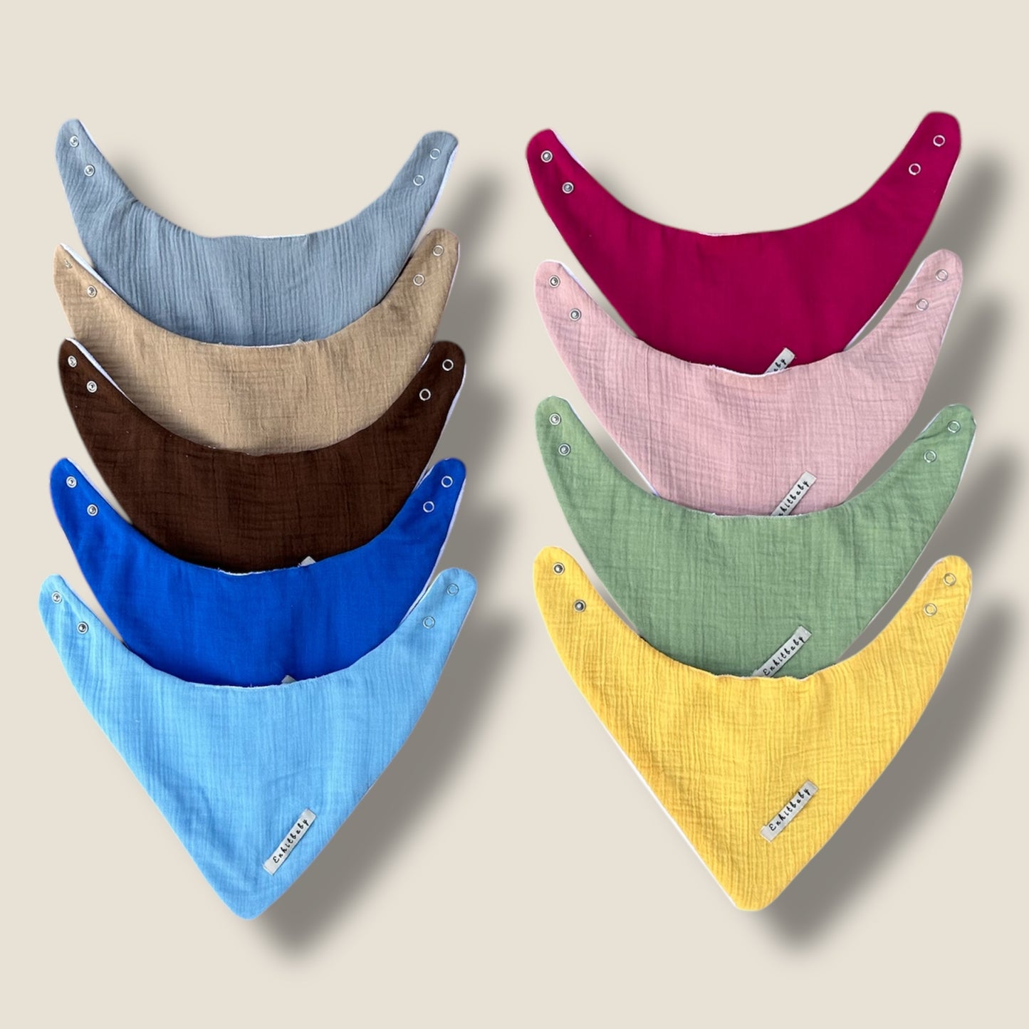Oval Scarf Muslin Waterproof Apron