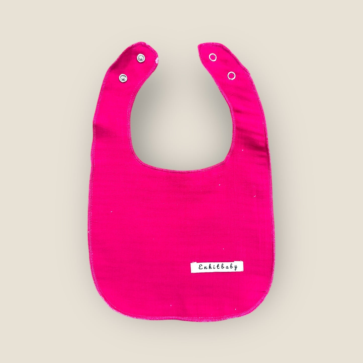 Food & Drool Bib – 100% Cotton, Liquid Proof Comfort