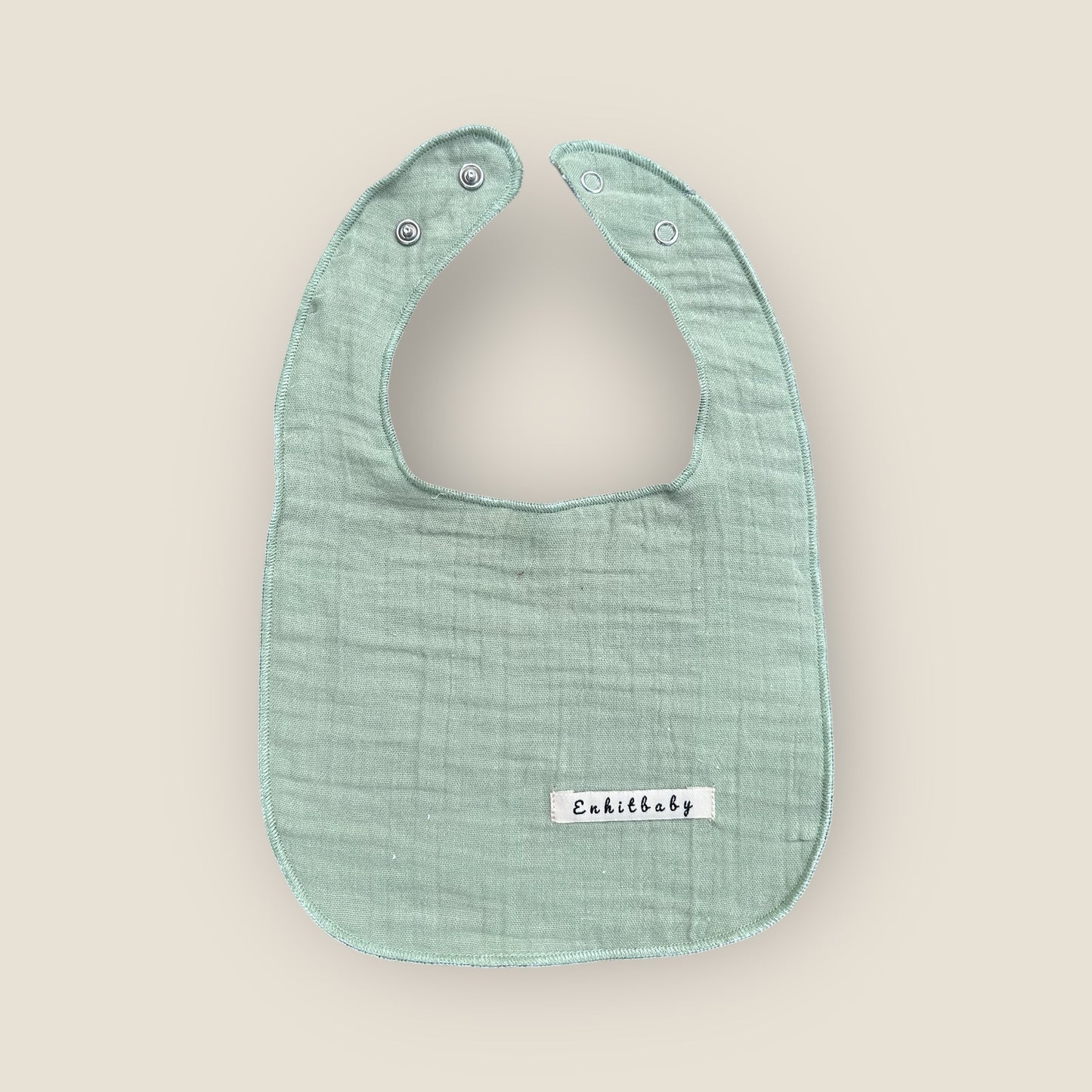 Food & Drool Bib – 100% Cotton, Liquid Proof Comfort