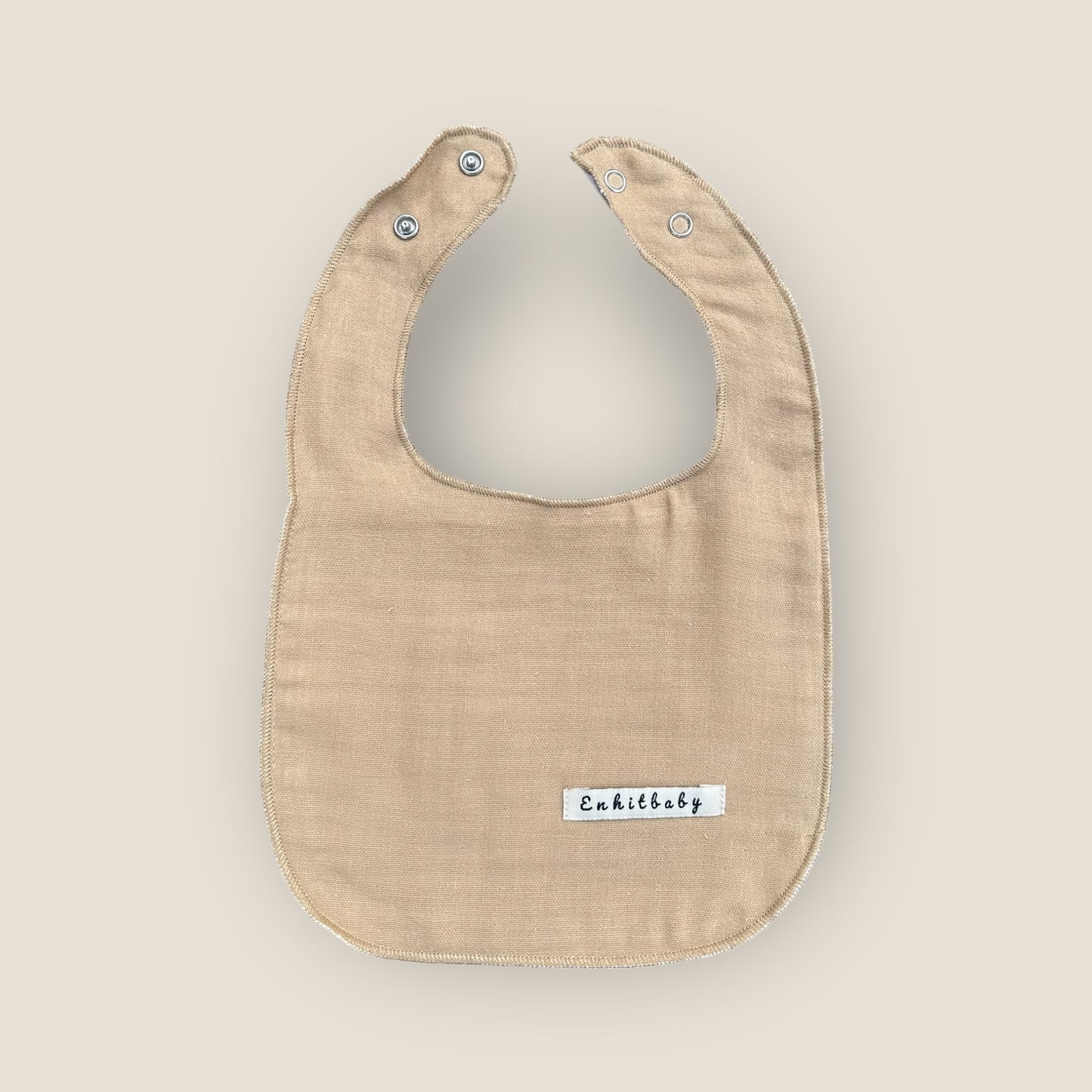 Food & Drool Bib – 100% Cotton, Liquid Proof Comfort