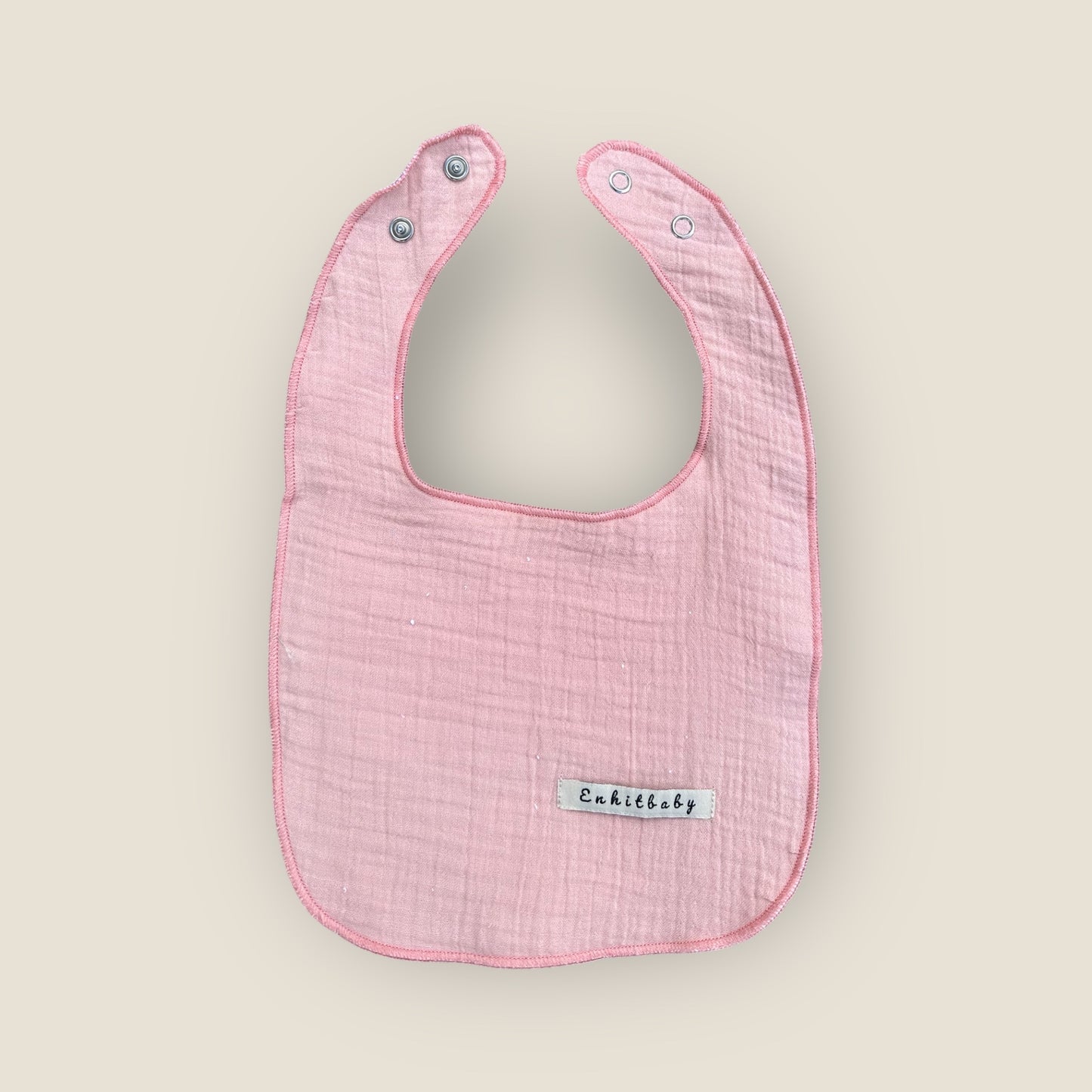 Food & Drool Bib – 100% Cotton, Liquid Proof Comfort
