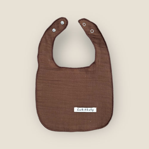 Food & Drool Bib – 100% Cotton, Liquid Proof Comfort