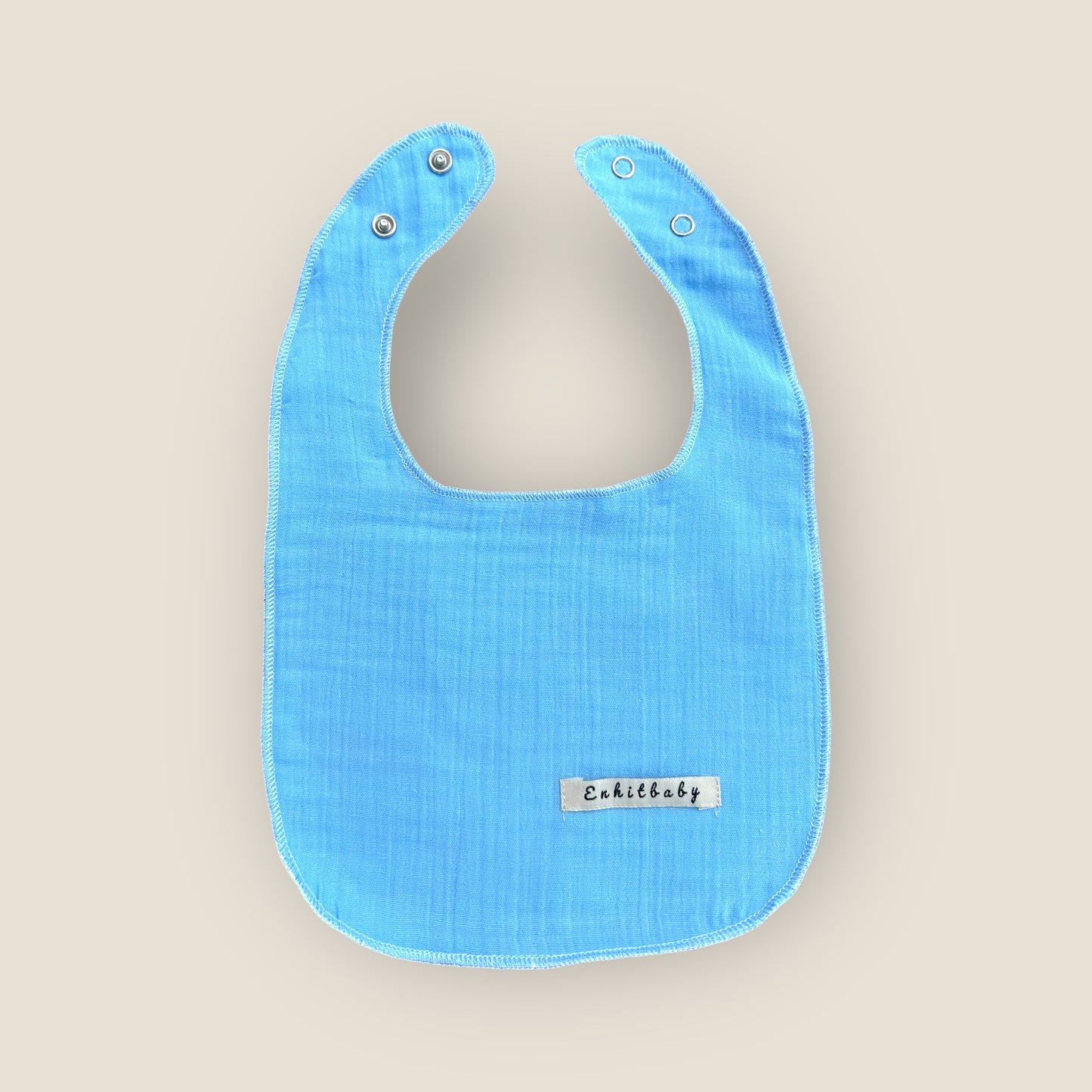 Food & Drool Bib – 100% Cotton, Liquid Proof Comfort