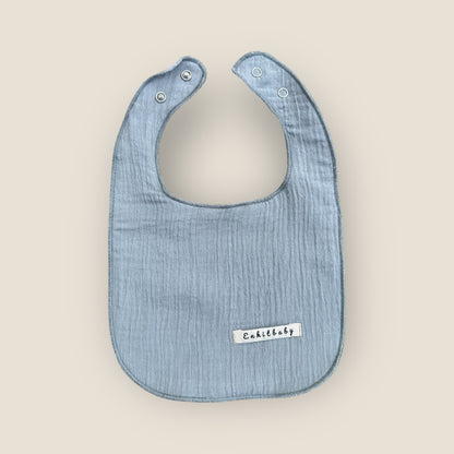 Food & Drool Bib – 100% Cotton, Liquid Proof Comfort