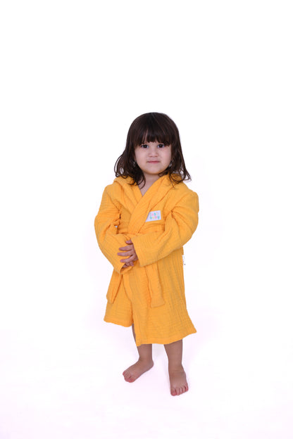 4-Layer Muslin Children's Bathrobe