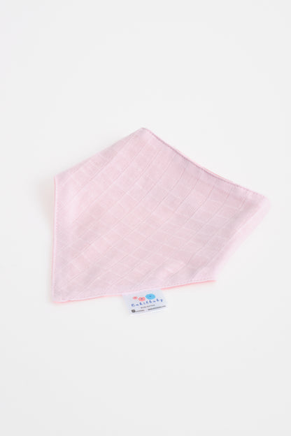 Muslin Front, Flannel Back Scarf Apron | Absorbent & Soft