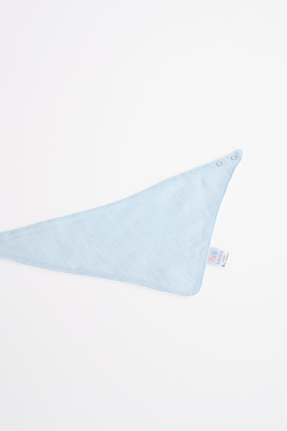Muslin Front, Flannel Back Scarf Apron | Absorbent & Soft