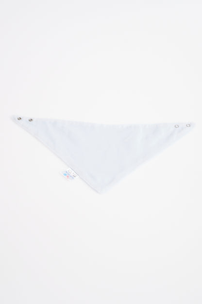 Muslin Front, Flannel Back Scarf Apron | Absorbent & Soft