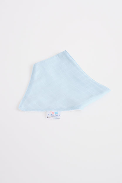 Muslin Front, Flannel Back Scarf Apron | Absorbent & Soft