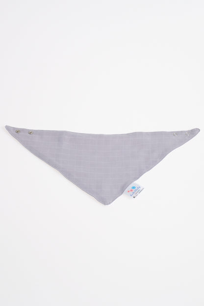 Muslin Front, Flannel Back Scarf Apron | Absorbent & Soft
