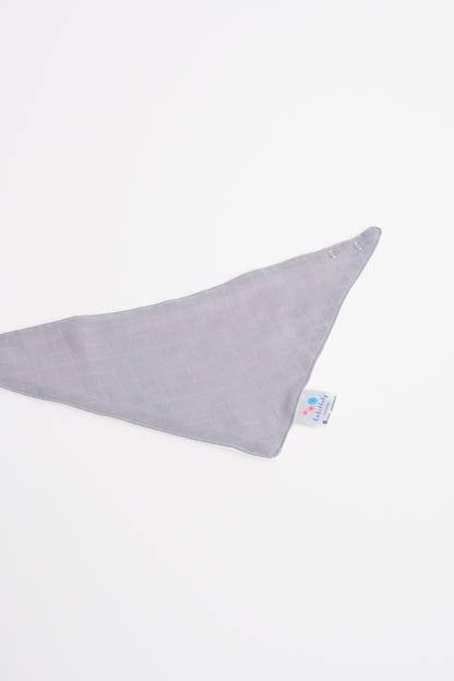Muslin Front, Flannel Back Scarf Apron | Absorbent & Soft
