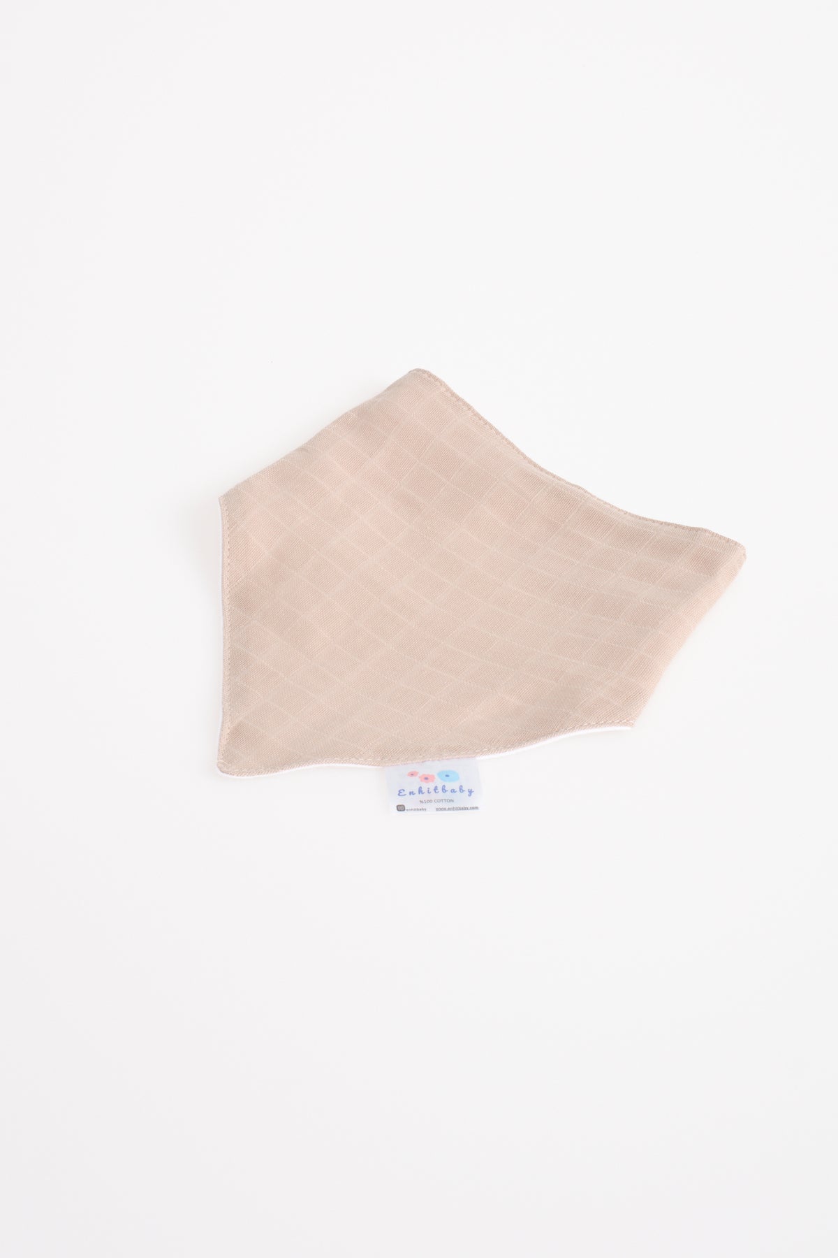 Muslin Front, Flannel Back Scarf Apron | Absorbent & Soft