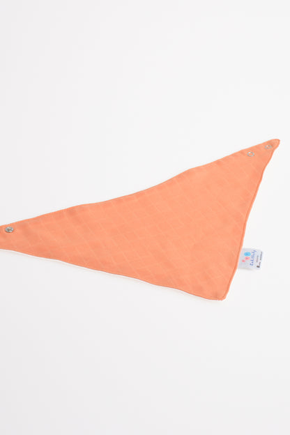 Muslin Front, Flannel Back Scarf Apron | Absorbent & Soft
