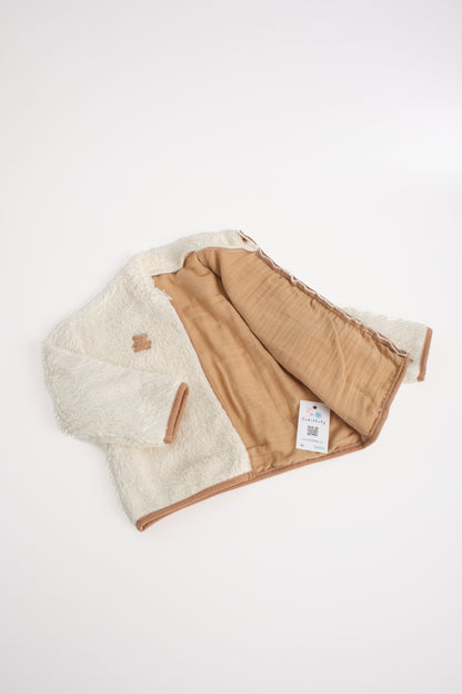 Organic Cotton Muslin Lined Children's Jacket