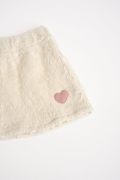 Organic Cotton Heart Skirt