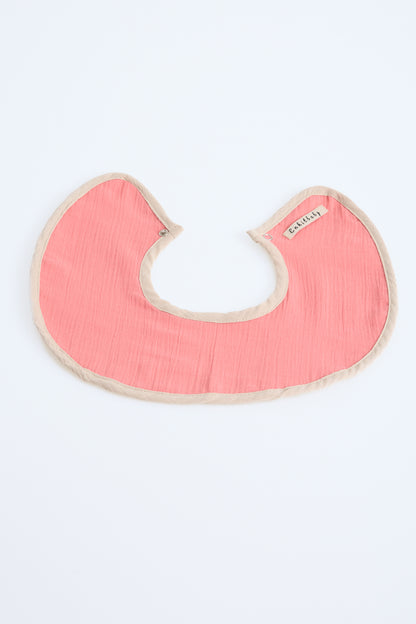 Muslin Korean Bib – Liquid Proof Drool Bib (100% Cotton)