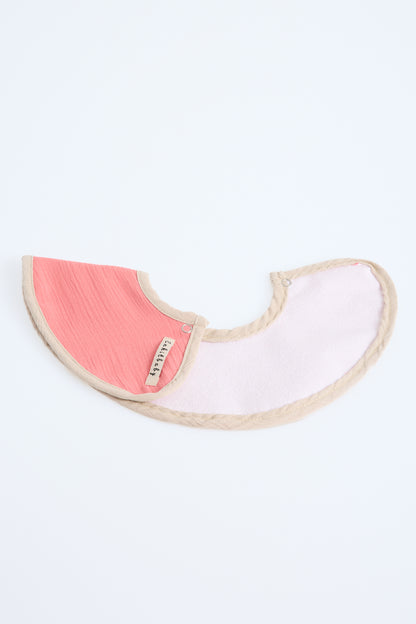 Muslin Korean Bib – Liquid Proof Drool Bib (100% Cotton)