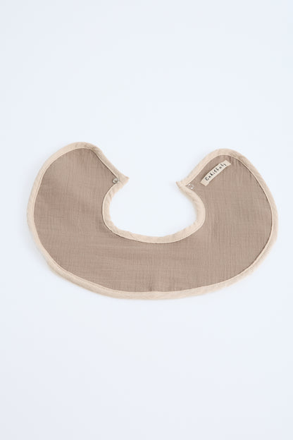 Muslin Korean Bib – Liquid Proof Drool Bib (100% Cotton)