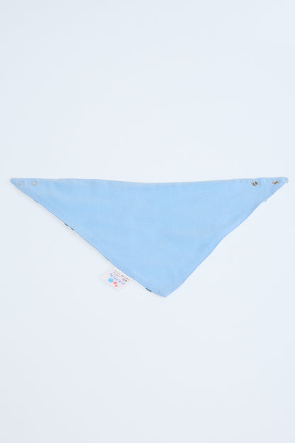 Muslin Front, Flannel Back Scarf Apron | Absorbent & Soft