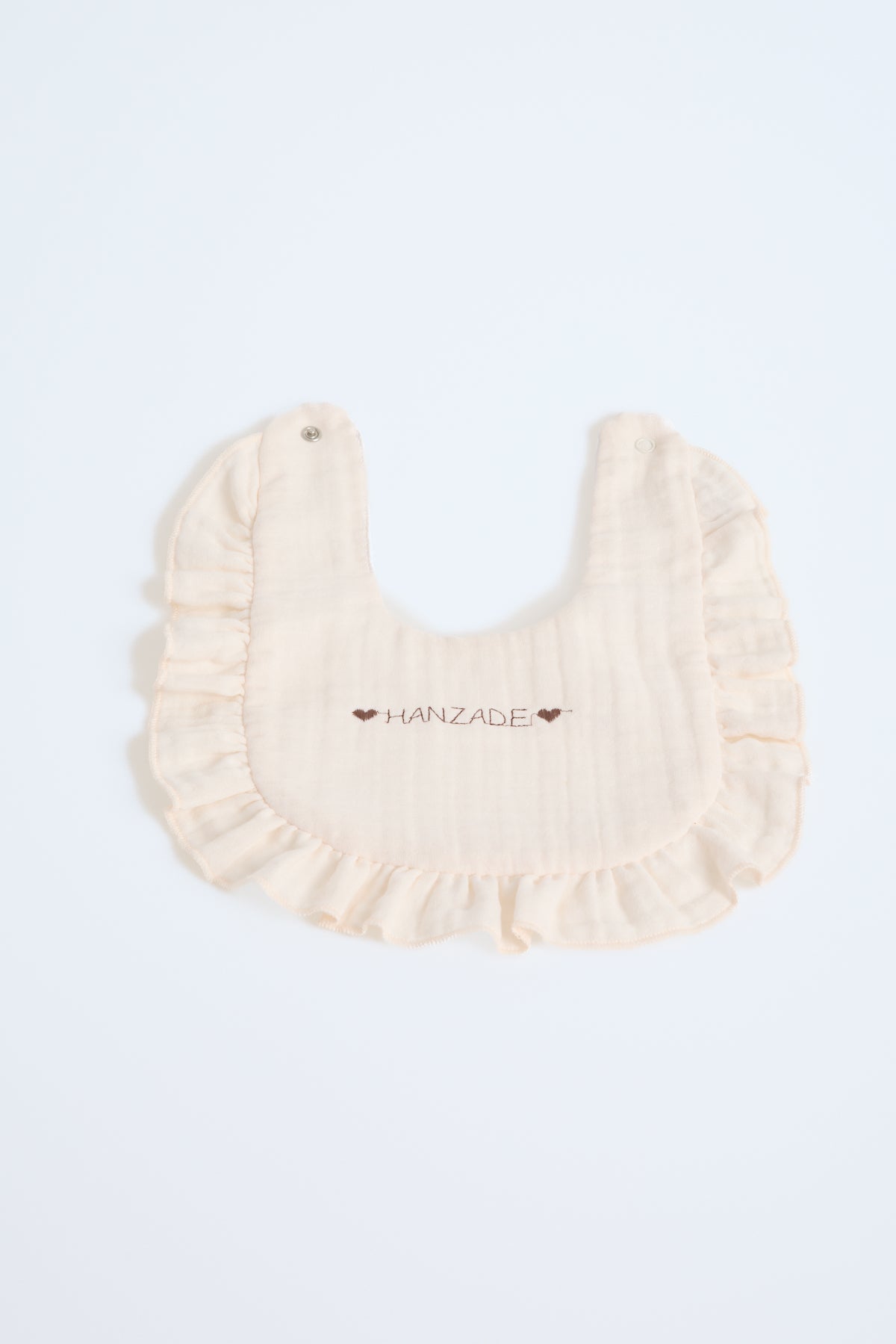 Waterproof Muslin Apron with Personalized Name Embroider
